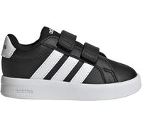 Adidas Grand Court Shoes Infants Noir/Blanc C4 (20) Male