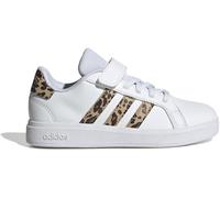 Adidas Grand Court Trainers Child Girls Blanc/Animal C11 (29) Female