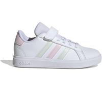 Chaussures adidas Grand Court 2.0 avec velcro blanc pur rose vert enfant - 30.5