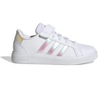 adidas Mixte Grand Court 2.0 Shoes Children Chaussures, Cloud White/Iridescent/Cloud White, 33 EU