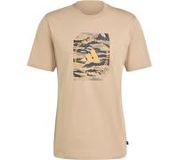 Adidas Graphic Logo T-Shirt Mens Camo en grès L Male