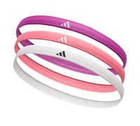 adidas Hairbands - Purple Burst, Bliss Pink, White