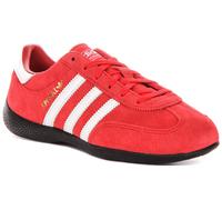 Adidas Handball Spezia Gomme Semelle Lacet Femmes Baskets En Rouge Blanc EU37-41