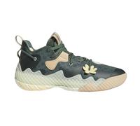 adidas Harden Vol. 6 Chaussures de basketball unisexes pour adulte, Oxyde vert Fast Jaune Bliss Orange, 42 EU