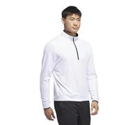 adidas Haut léger pour homme avec demi fermeture éclair, blanc, XXL, Blanc., XXL