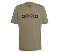 Adidas HC4962 M Lin SJ T T-Shirt Men's Orbit Green/Black L