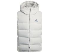 adidas - Helionic Climawarm Hooded Down Vest - Gilet synthétique - S - metal grey