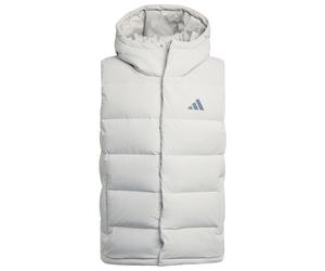 adidas - Helionic Climawarm Hooded Down Vest - Gilet synthétique - S - metal grey