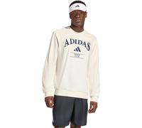 adidas Heritage Graphic Crew Blanc/Bleu 2XL