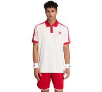 adidas Heritage Polo Blanc/Rouge 2XL