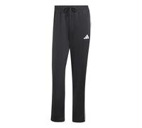 adidas Homme 3 STRIIPES Tricot Open Hem Trackpants, Black, S