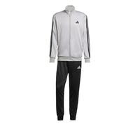 Survêtement adidas Sportswear Basic French Terry 3 Stripes gris noir - L