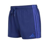 adidas Herren 3 Stripes Swim Shorts 3 inch, Dark Blue/Semi Lucid Blue, XS