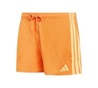 adidas Herren 3 Stripes Swim Shorts 3 inch, Pure Orange/Lucid Tangerine, M