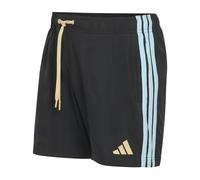 adidas Herren 3 Stripes Swim Shorts 5 inch, Black, XS