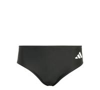 Maillot de bain adidas slip 3 bandes noir pur blanc - XL