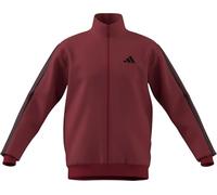 adidas Herren 3 Stripes Tricot Regular Track Top, Active Maroon, L