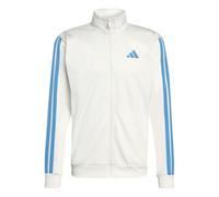 adidas Herren 3 Stripes Tricot Regular Track Top, Off White, XXL