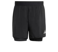 adidas Herren adi365 Running Essentials 2in1 Shorts, Black, XS