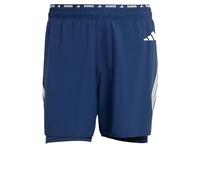 adidas Herren ADI365 Running Formotion Iconic 2in1 Shorts, Tech Indigo, XXL
