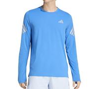 adidas Herren ADI365 Running Iconic Long Sleeve, Ray Blue, L