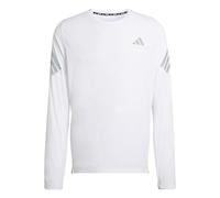 adidas Herren ADI365 Running Iconic Long Sleeve, White, M