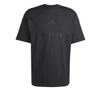 adidas Herren All SZN Embroidered Graphics T-Shirt, Black, L