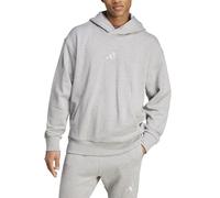 adidas Herren All SZN French Terry Hoodie, Medium Grey Heather, L