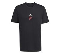 adidas Herren ANX Hoop Graphic T-Shirt, Black, L