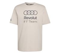 adidas Herren Audi Formula One Team DNA Graphic Tee, Chalk Pearl, M