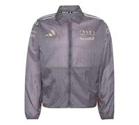 adidas Herren AUDI FORMULA ONE TEAM DRIVER PADDOCK JACKET MEN, grey strata, S