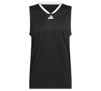 adidas Herren Basketball Legends Tank, Black/White, XL