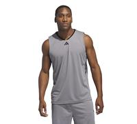 adidas Herren Basketball Legends Tank, Grey Three/Black, XXL Tall