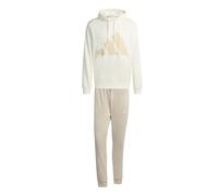 adidas Herren BIG LOGO FRENCH TERRY HOODED TRACKSUITS, off white, XL