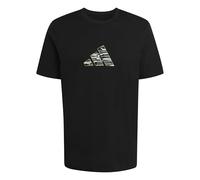 adidas Herren Camo Explorer Graphic T-Shirt, Black, L