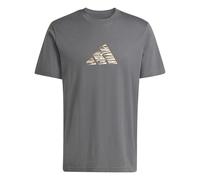adidas Herren Camo Explorer Graphic T-Shirt, Grey Five, M
