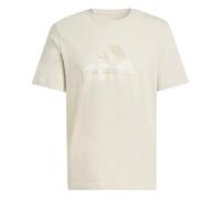 adidas Herren Camo Modern Logo Graphic T-Shirt, Wonder Alumina, M