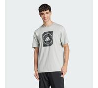 adidas Herren Camo Shape Graphic T-Shirt, Wonder Silver, 4XL
