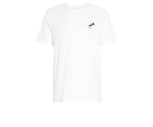 adidas Herren Coffee Cafe CHEESCAKE Graphic T-Shirt, White, XL