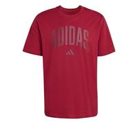 Adidas Collegiate Lineage Graphic Short Sleeve T-shirt Rouge 2XL / Regular Homme
