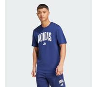 adidas Herren Collegiate Lineage Graphic T-Shirt, Dark Blue, S