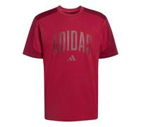 adidas Herren Collegiate T-Shirt, Active Maroon/Collegiate Burgundy, L