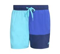 adidas Herren Colorblock Swim Shorts 5INCH, Lucid Cyan/Semi Lucid Blue, S