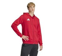 adidas Herren Entrada26 Full Zip Hoodie, Team Power Red 2/White, M