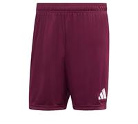 Adidas Short de sport Entrada26 Homme – Lie de vin/Blanc – Taille L