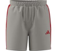 adidas Herren Essential Three Stripes Chelsea Base Short, Wonder Alumina/Pure Ruby, XL