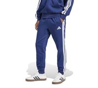Adidas Herren Essential Three Stripes Fleece Pant, Dark Blue/White, XL