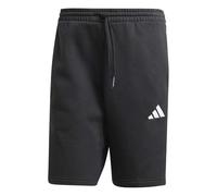 adidas Herren Essential Three Stripes Fleece Short, Black/White, XL