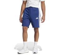 adidas Herren Essential Three Stripes Fleece Short, Dark Blue/White, S