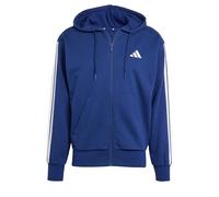 Adidas Essentials 3 Stripes French Terry Full Zip Sweatshirt Bleu M / Regular Homme